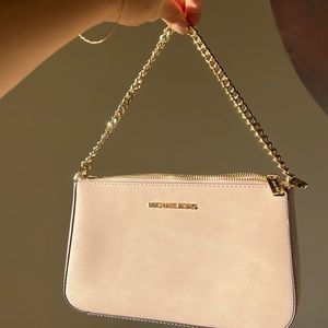 Michael Kors baby pink bag